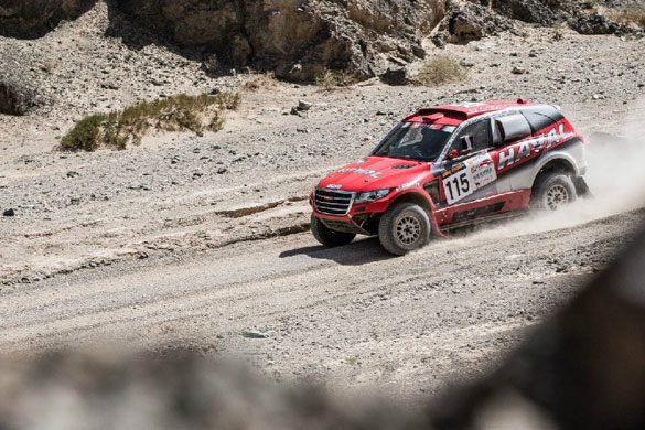 Gran Rally de China 2015 en tierra