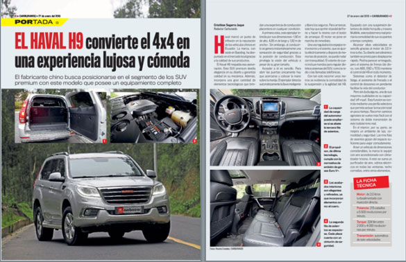 Noticias Ambacar reportaje Haval H9